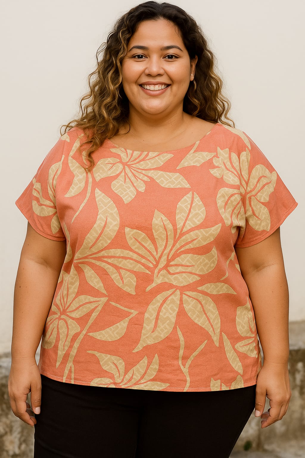 BLUSA HORTÊNSIA ROSA